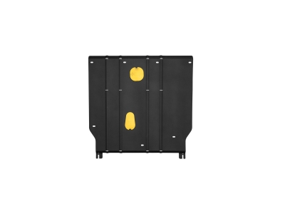 Защита картера и коробки передач для HONGQI H5 2022-н.в. 2.0 бензин AT FWD NLZ сталь, с крепежом / Хонги Х5